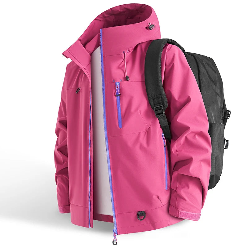 Waterproof Hiking Jackets Man Outdoor Fishing Cycling Jacket Women Motocross Mountain Bike Coat Unisex Outerwear Daily Wear