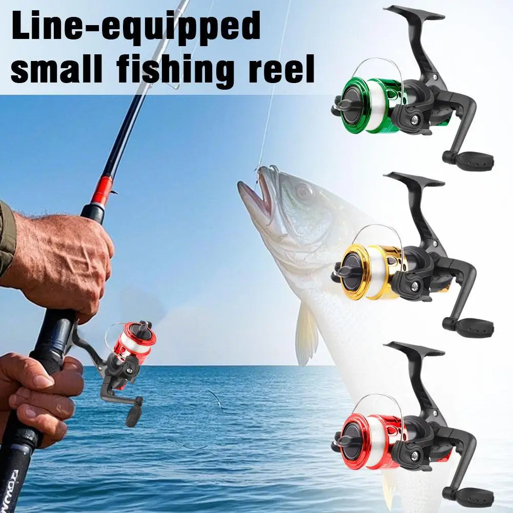 Spinning Reels Saltwater Freshwater Casting Fishing Reel Tackle Ultralight Metal Frame Smooth and Tough High Speed Fishing Reels