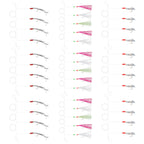 Mackerel Feather Rigs for Sea Fishing Mackerel Bait Hooks Lures Sea Fishing Rig Feather Hook Boat Shore Beach Striped Bass Pesca