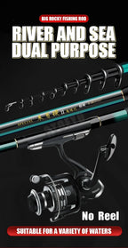 2.7m-7.2m Fishing Rods High 60T Carbon Ultralight Telescopic Surfcasting Spinning Rock Fishing Rod  Coast Sea Fishing Freshwater