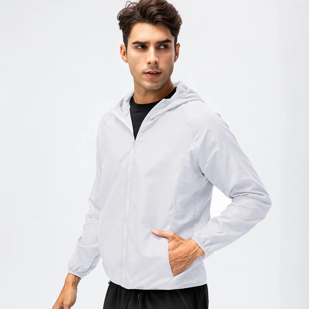 Men's Waterproof Jacket Men Women Windbreaker Women Sun Protect Clothing Fishing Rain Wind Breaker Jacket Climbing Clothes ﻿