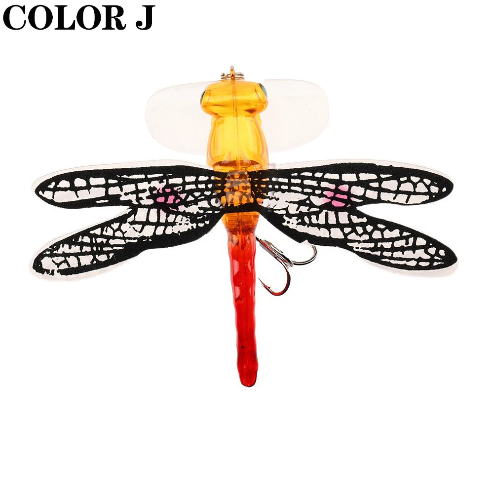 Topwater Dragonfly Dry Flies Insect Fly Fishing Lure 6G 7.5CM Trout Popper Artificial Bait Wobblers For Trolling Hard Lure