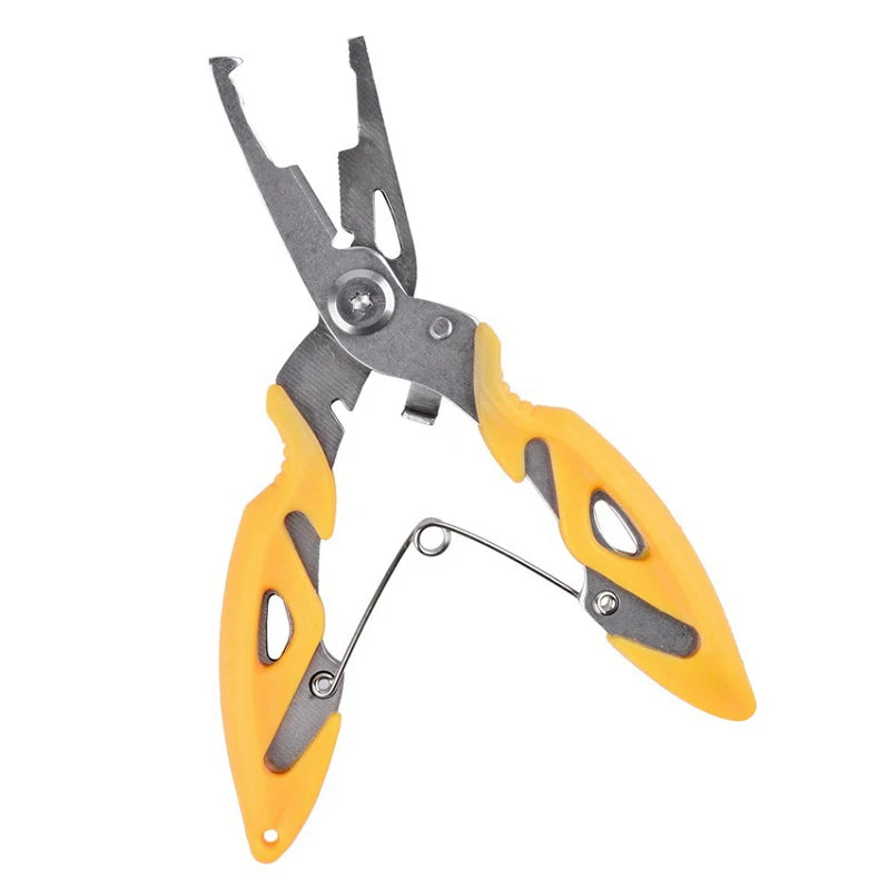 Fishing Pliers Tools Accessories for Goods Tackle Pliers Vise Knitting Flies Scissors Braid Set Fish  Tongs Multifunction