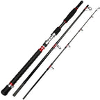 Fishing Lure Rod 1.8m 2.1m Lure 70-250g Strong Trolling Fishing Rod Carbon Hard Fast Surf Boat  Spining Fishing Rods Travel Pole